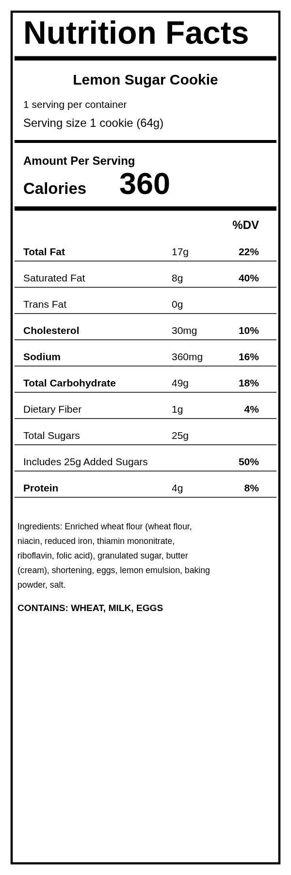 Lemon Sugar Cookie (4)